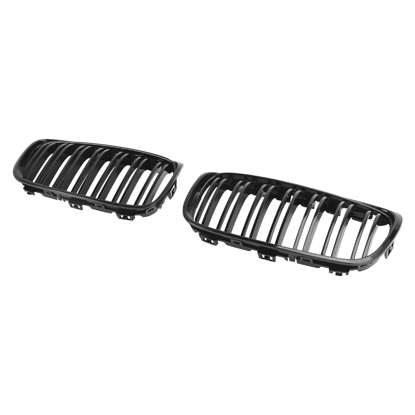 2015-2018 BMW 2 Series F45 F46 Gloss Black Front Kidney Grille