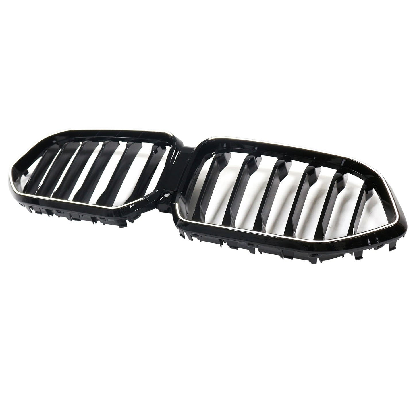 2023-2025 BMW X6 G06 M60i Black Front Bumper Grille with Camera Hole