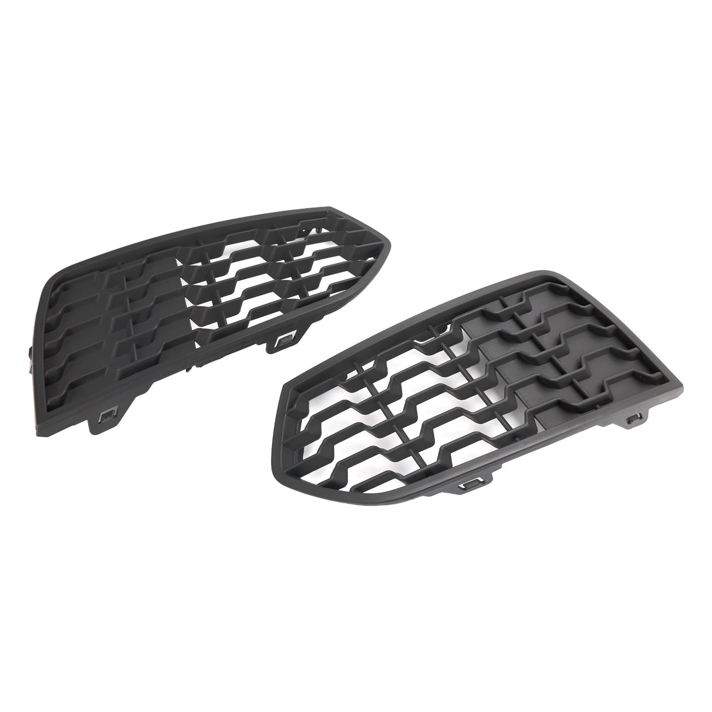 2012-2017 BMW 2 Series F22 M Sport Front Bumper Fog Light Grille — Pair (51118056797 / 51118056798)