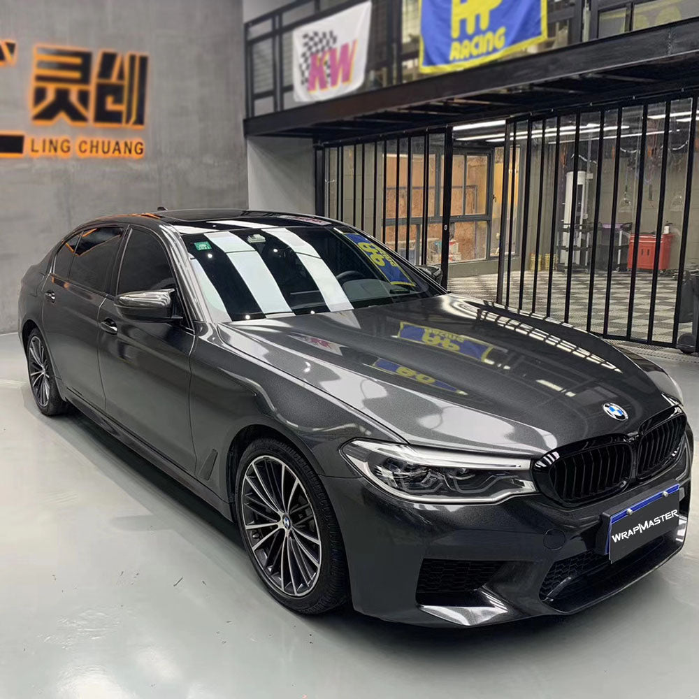 Glass Heavy Metal Graphite Black Wrap