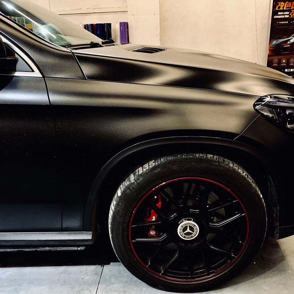 Matte Heavy Metallic Dark Black
