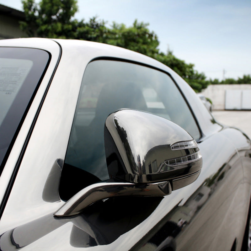 Super Mirror Chrome Black Wolfram Steel