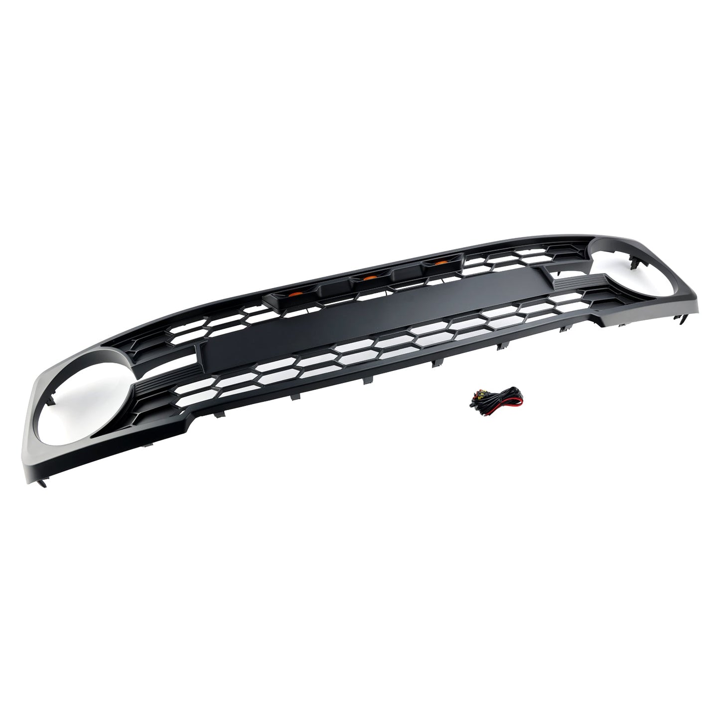 Ford Bronco 2021-2023 Black Front Bumper Grille Grill W/LED