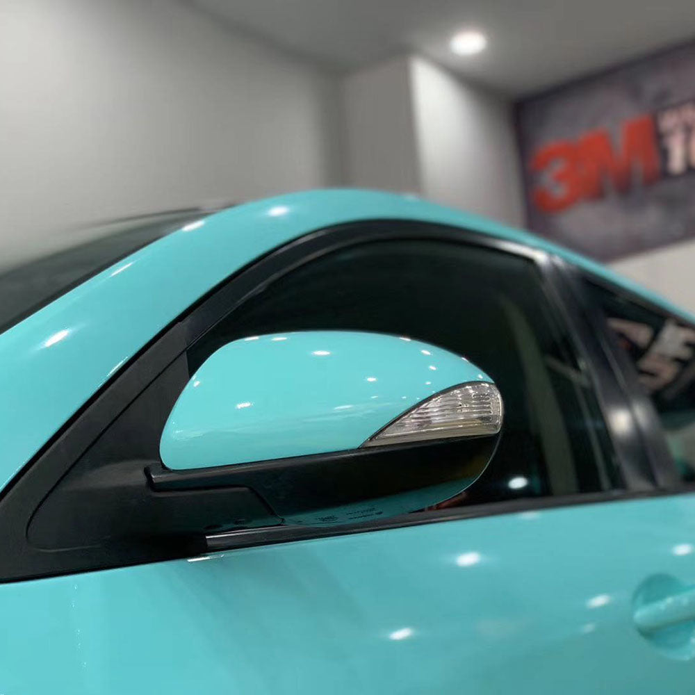Super Gloss Tiffany Blue Vinyl Wrap (PET Liner)