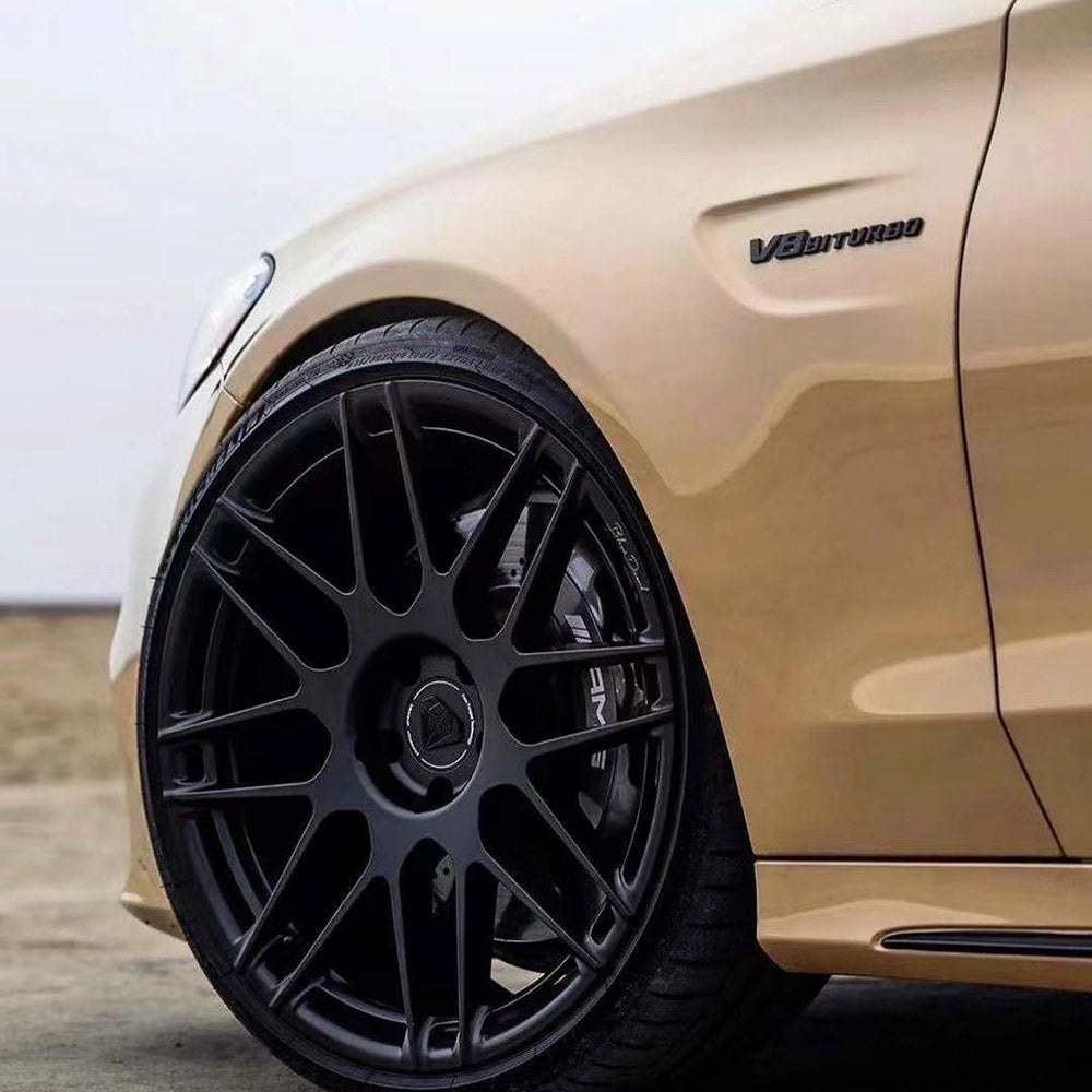 Super Gloss AMG Desert Yellow Wrap (PET Liner)
