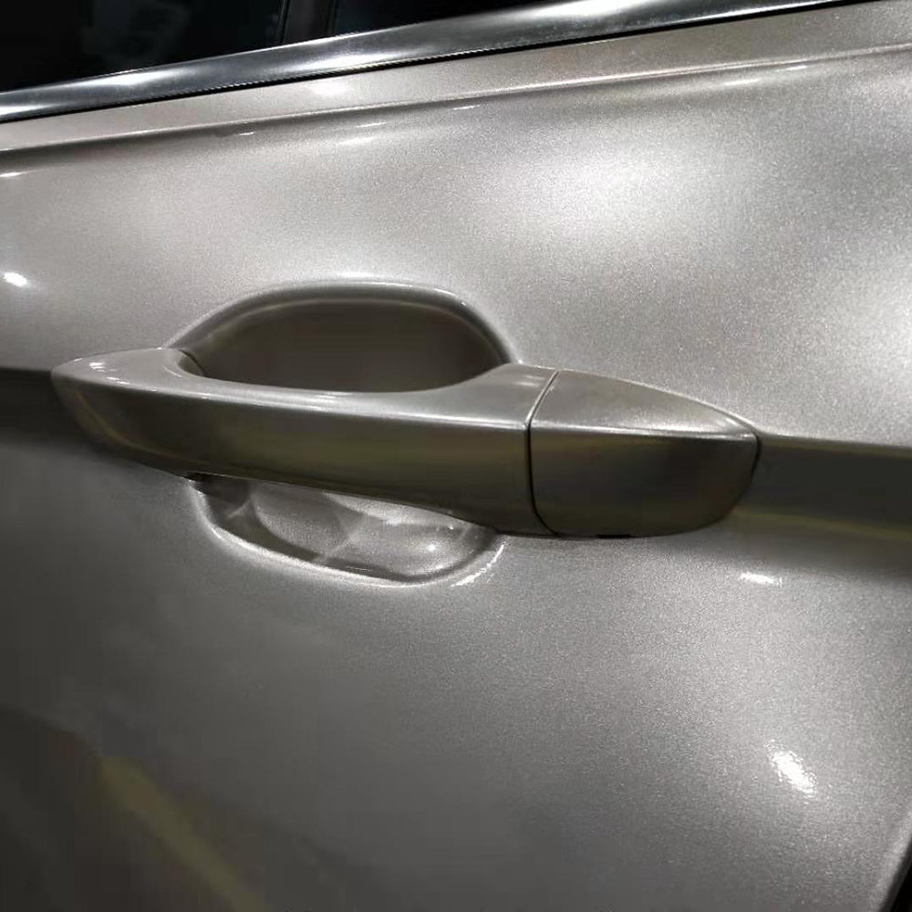 Gloss Metallic Silver Vinyl (PET Liner)