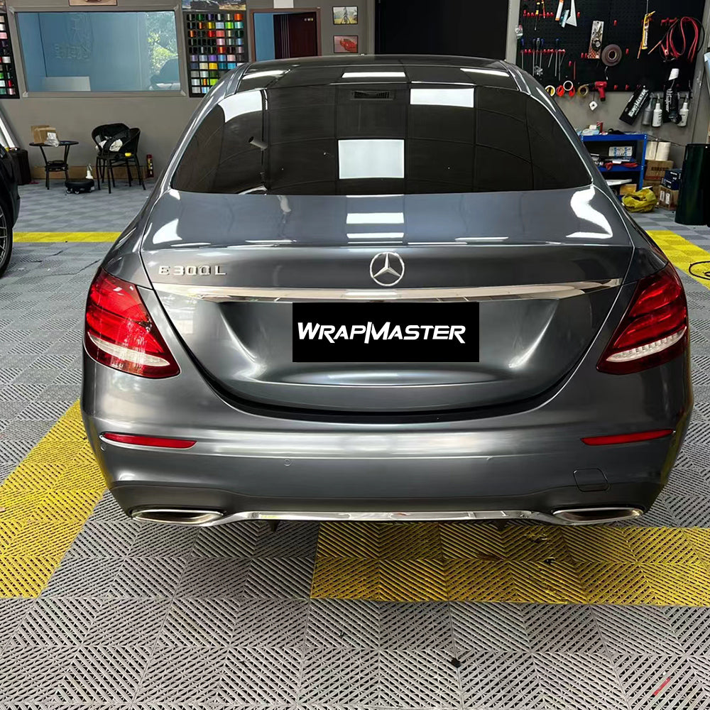 Gloss Metallic Byron Bay Blue Vehicle Wrap (PET Liner)