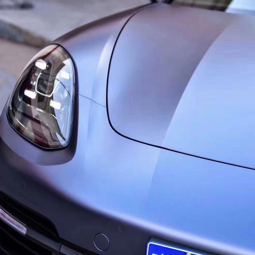 Satin Matte Midnight Blue Metallic