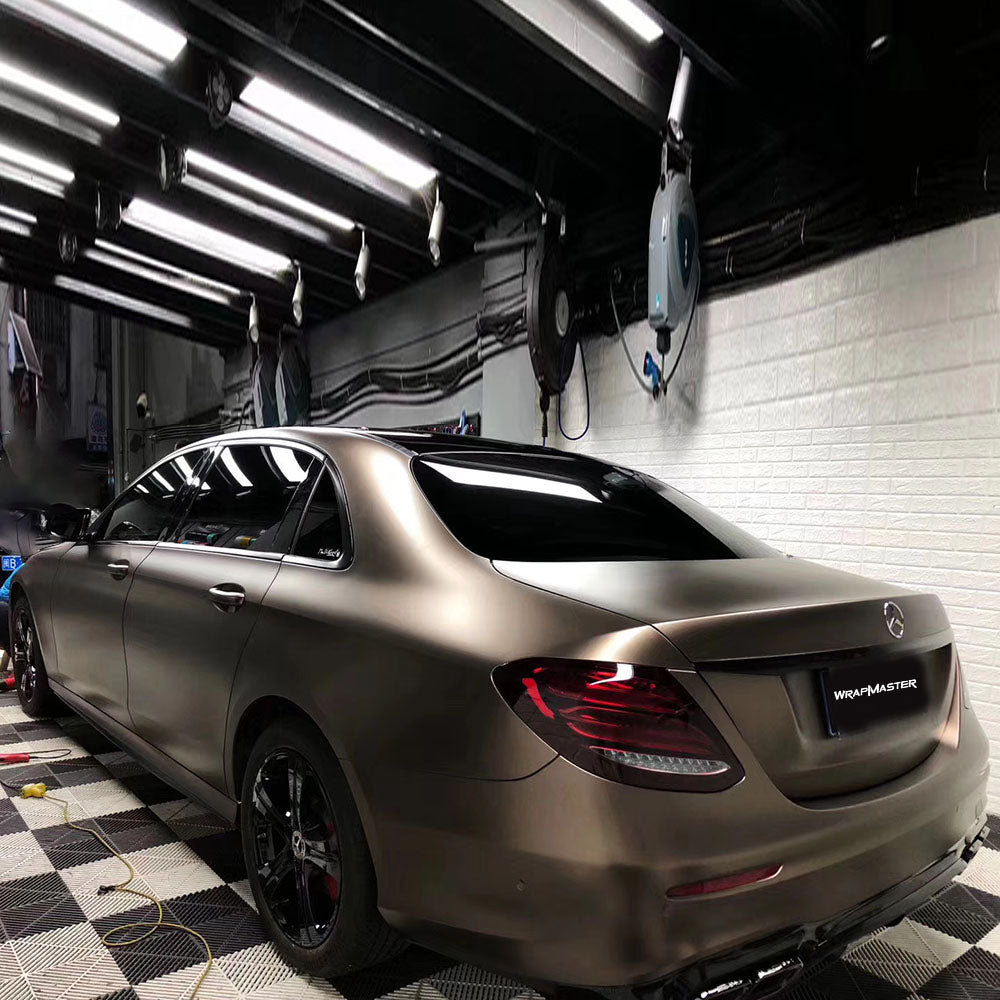 Ultral-matte Metallic Brown Grey Vinyl