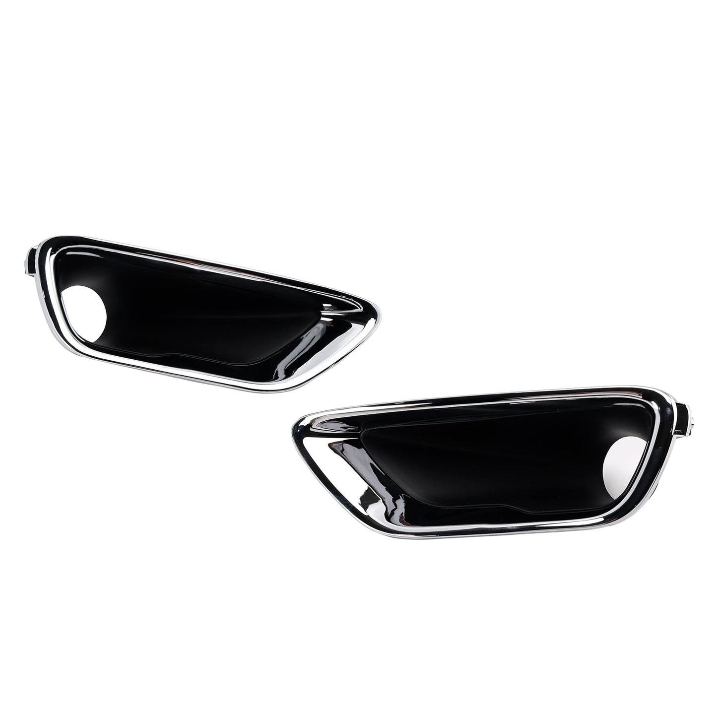 2016-2020 Jeep Grand Cherokee Front Fog Light Lamp Bezel — Pair (68261711AA)