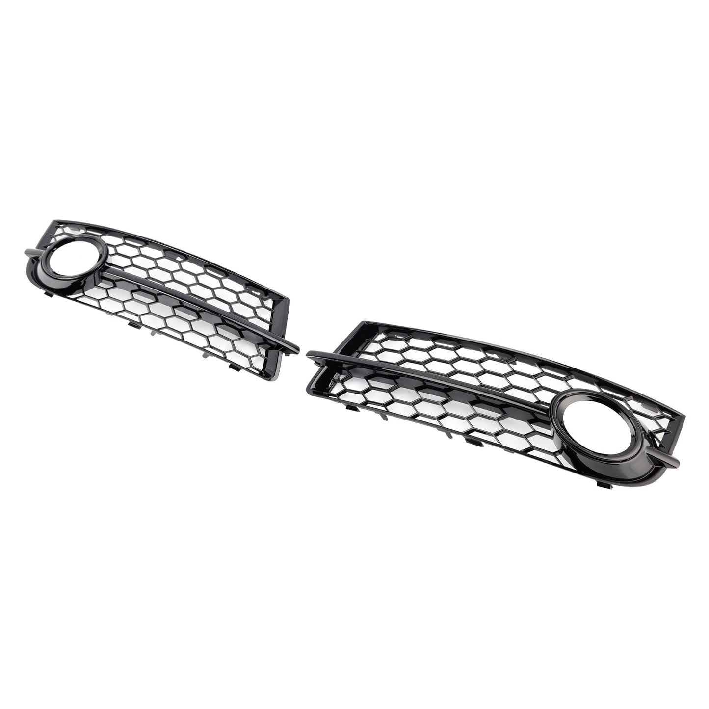 2007-2010 Audi TT MK2 Fog Light Cover Grille — Pair (8J0807681 / 8J0807682)