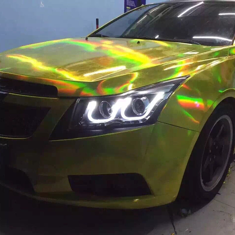 Holographic Chrome Wrap