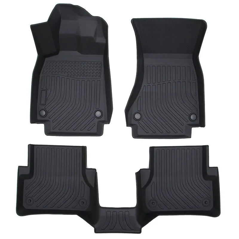 for 2012-2018 Audi A6 TPE Car Floor Mats