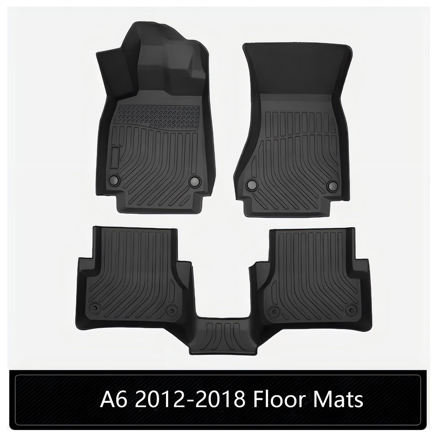 for 2012-2018 Audi A6 TPE Car Floor Mats