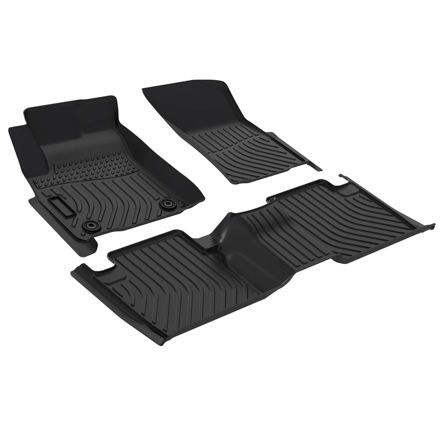 for 2015-2025 Toyota Hilux Revo 2.5D two and a half doors TPE Car Floor Mats