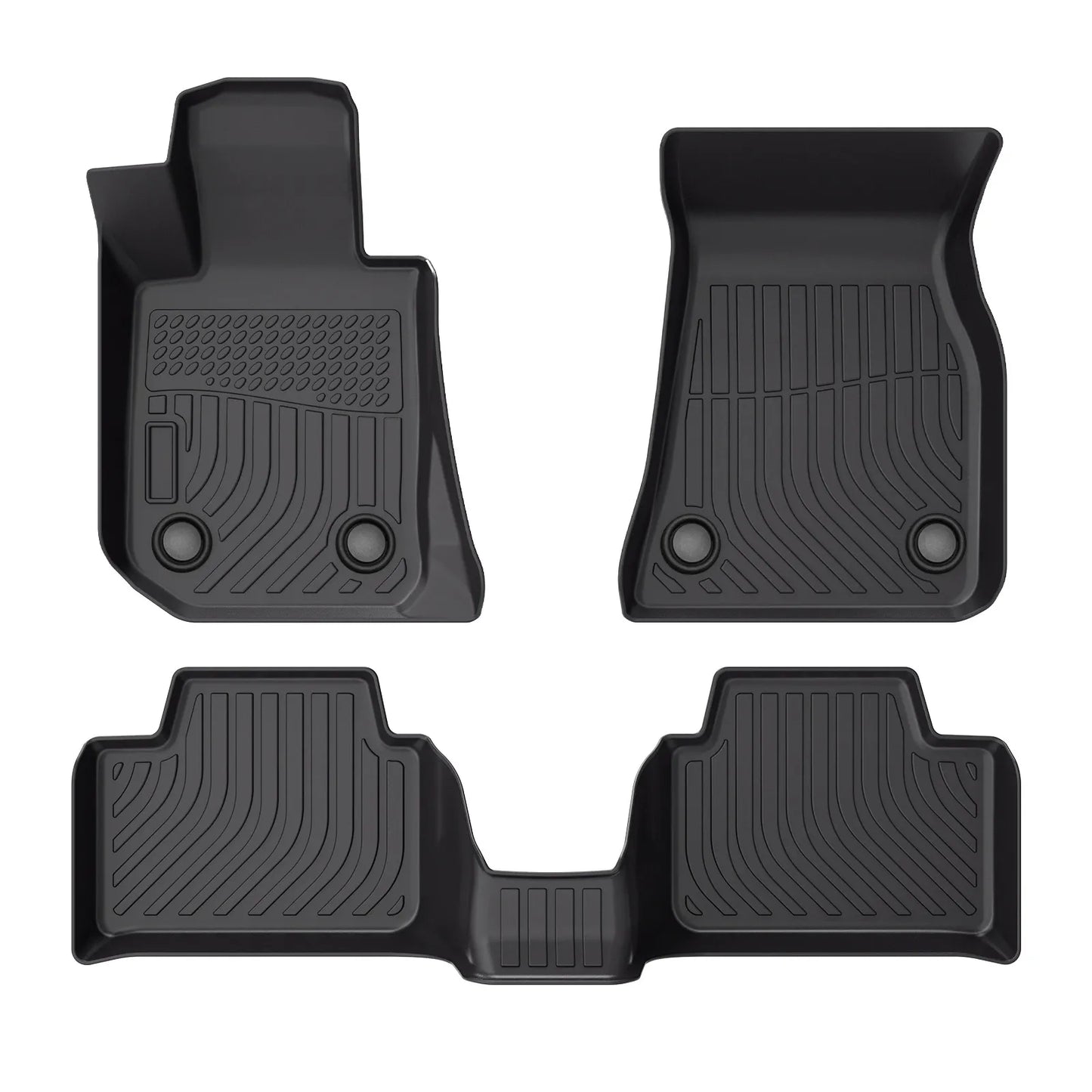 for 2019-2025 BMW 3-Series Sedan TPE Car Floor Mats