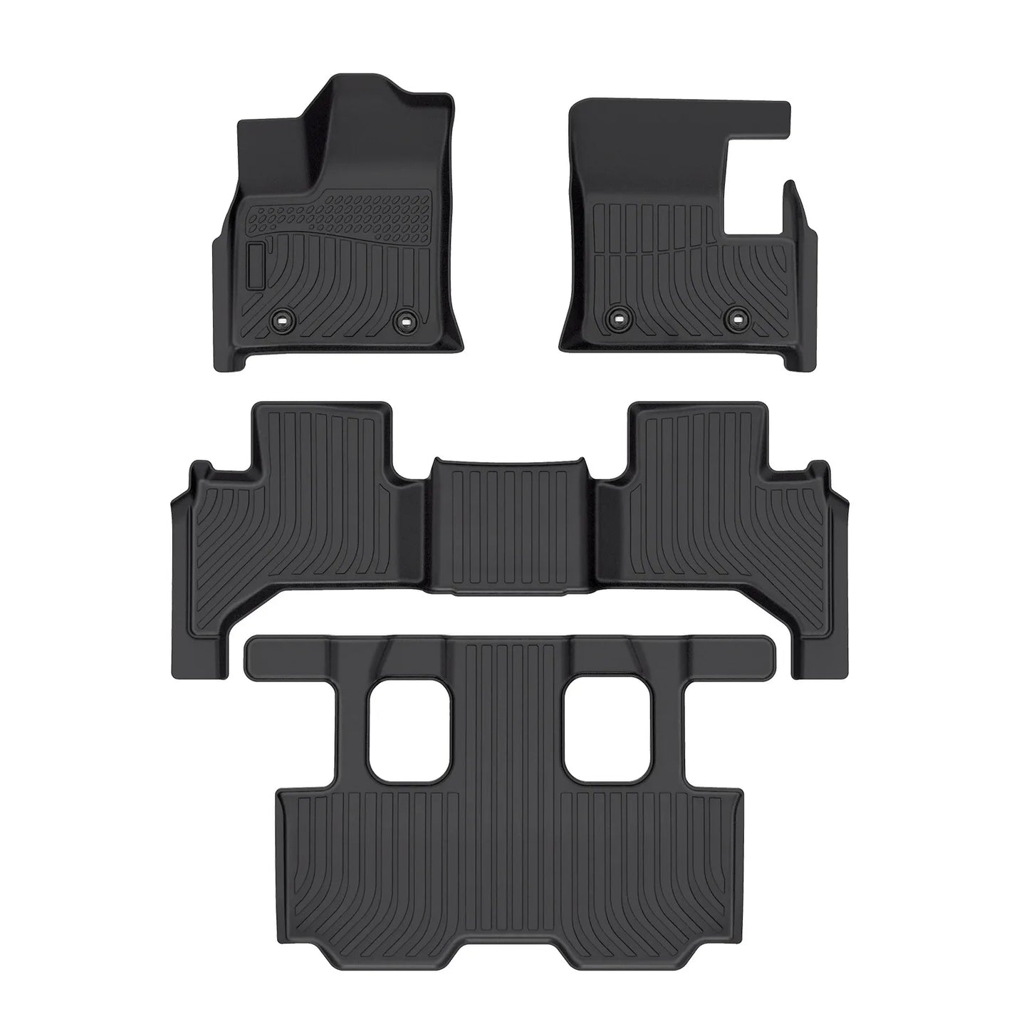 for 2022-2025 Toyota Land Cruiser LC300 TPE Car Floor Mats