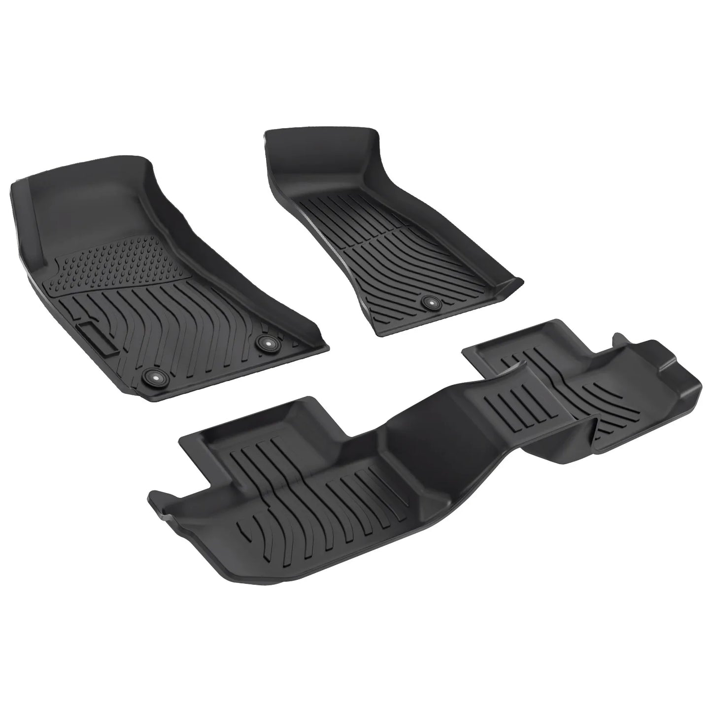 for 2015-2023 Dodge Challenger RWD TPE Car Floor Mats