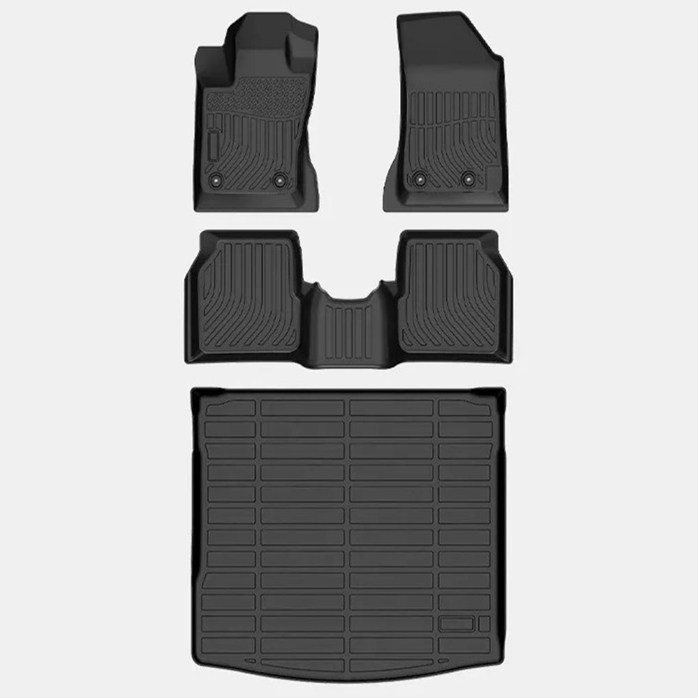 for 2017-2024 Jeep Compass TPE Car Floor Mats