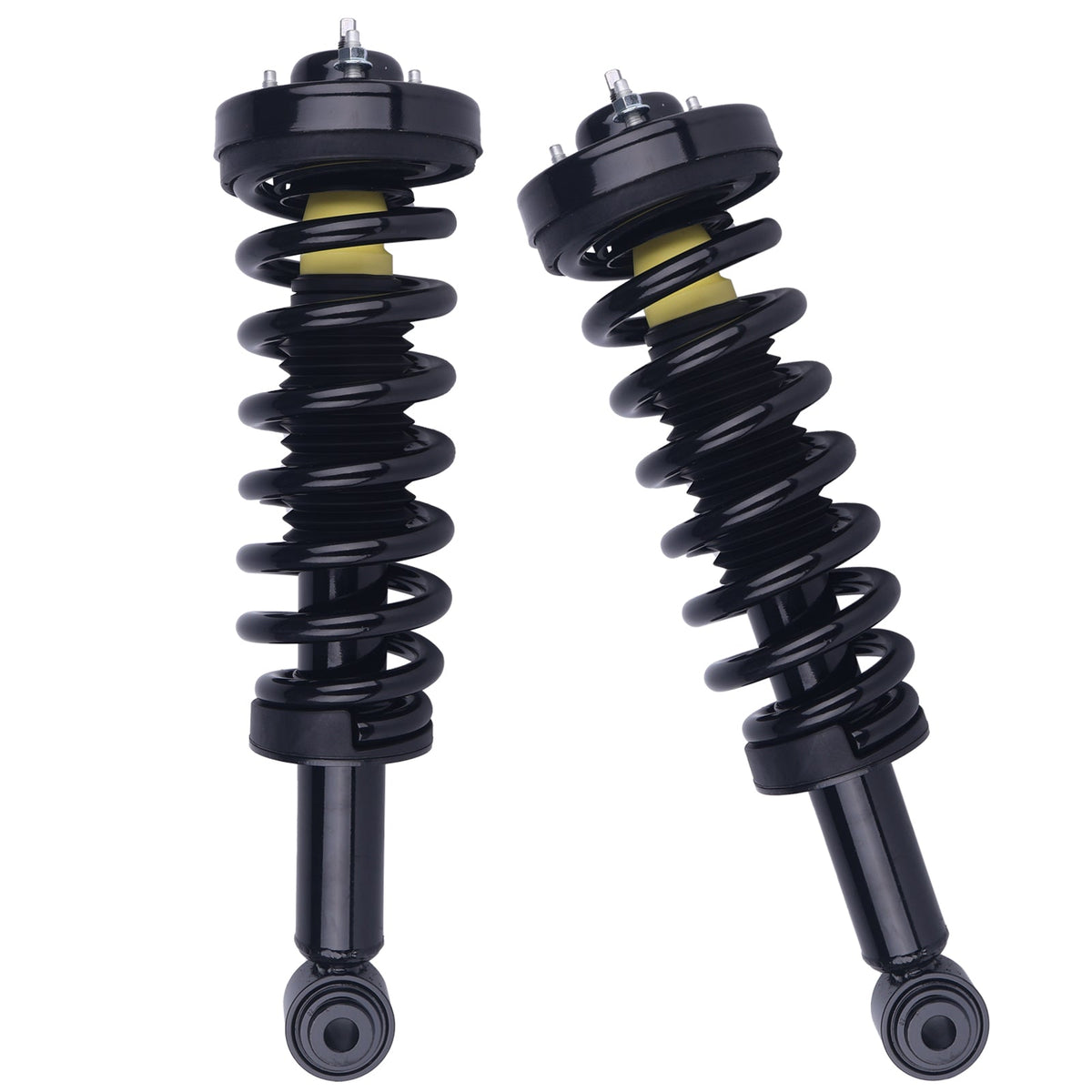 Complete strut and coil spring assembly ready to install