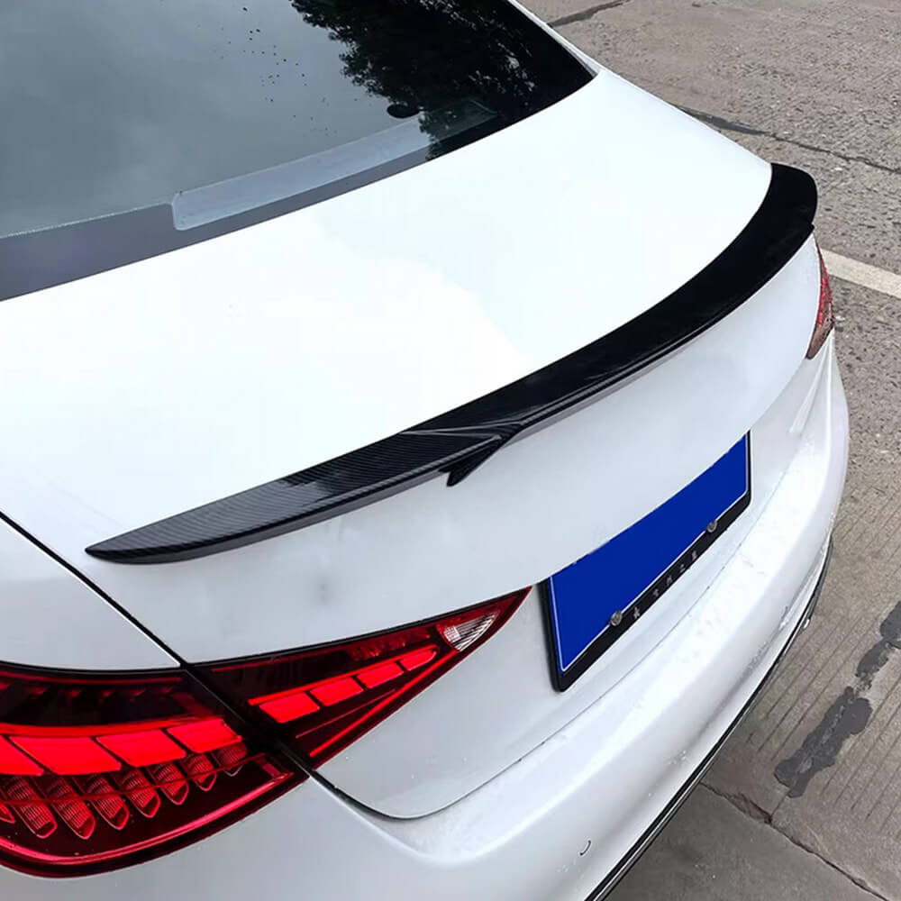 Mercedes-Benz W206 Carbon Fiber Spoiler Installation