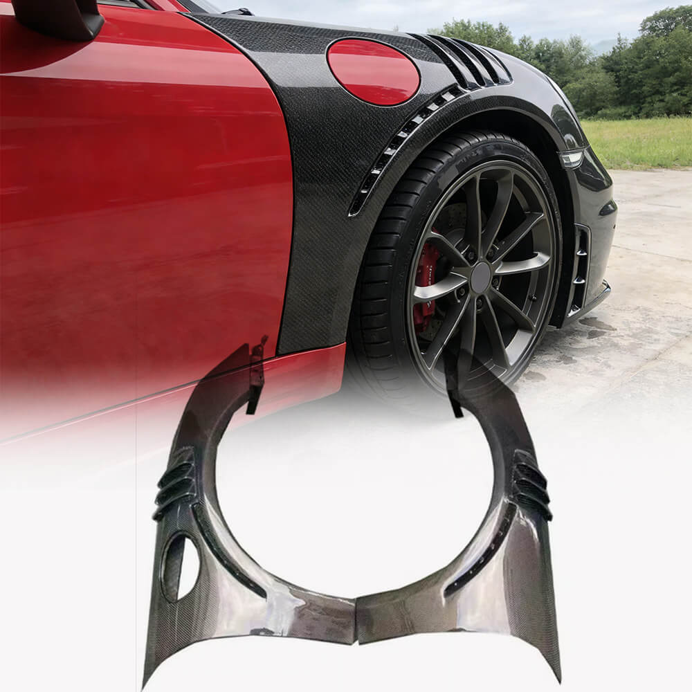Porsche 911 carbon fiber side fender vents