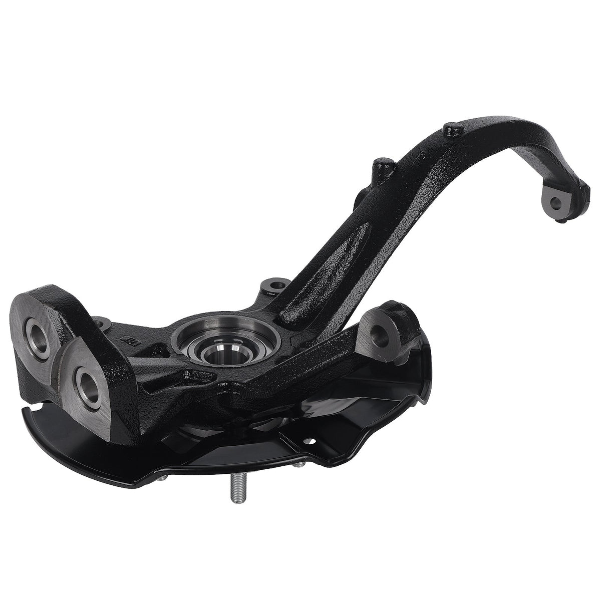 Front steering knuckle and hub assembly replacement part