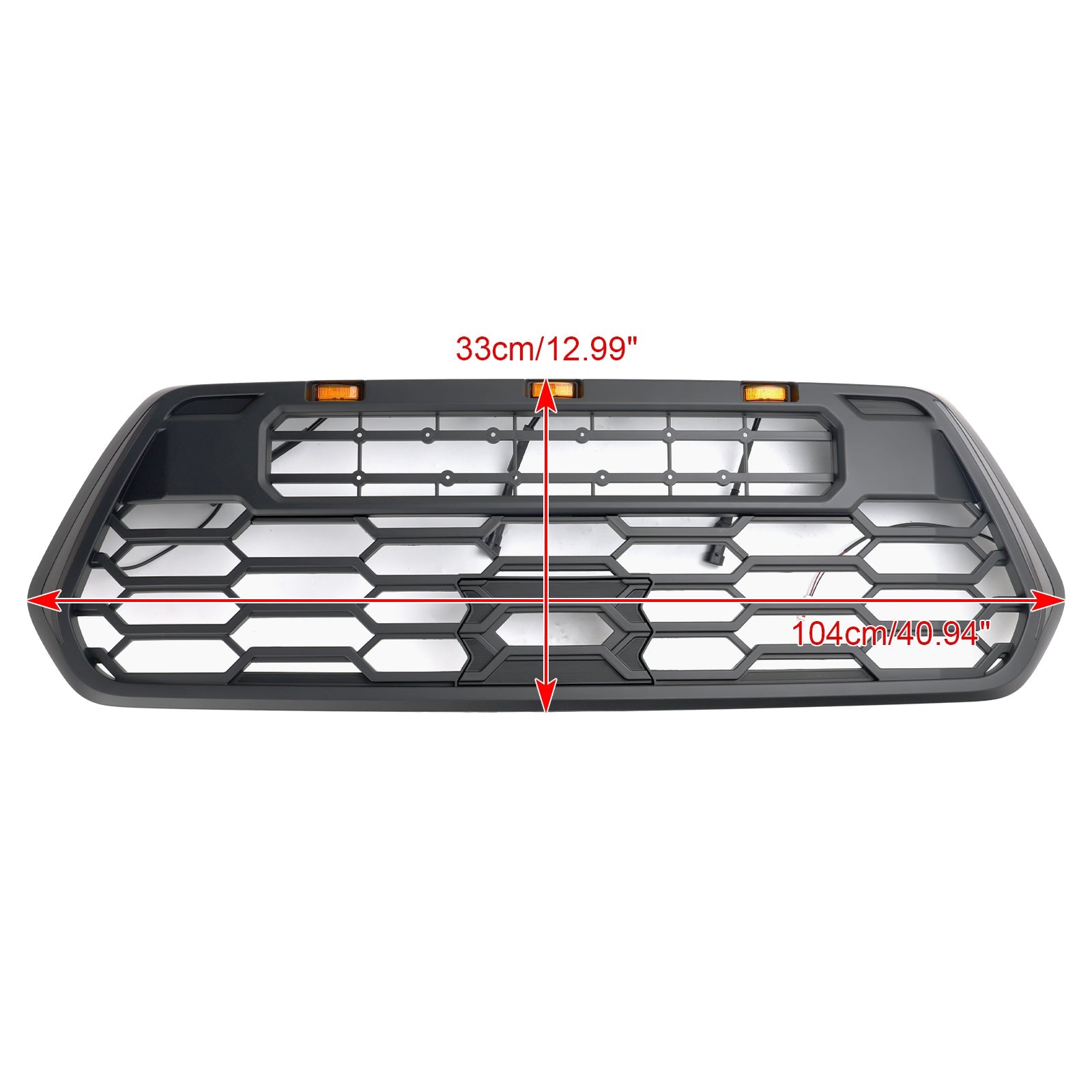 Toyota Tacoma 2016-2023 Front Bumper Grill W/ LED Lights Side Lights
