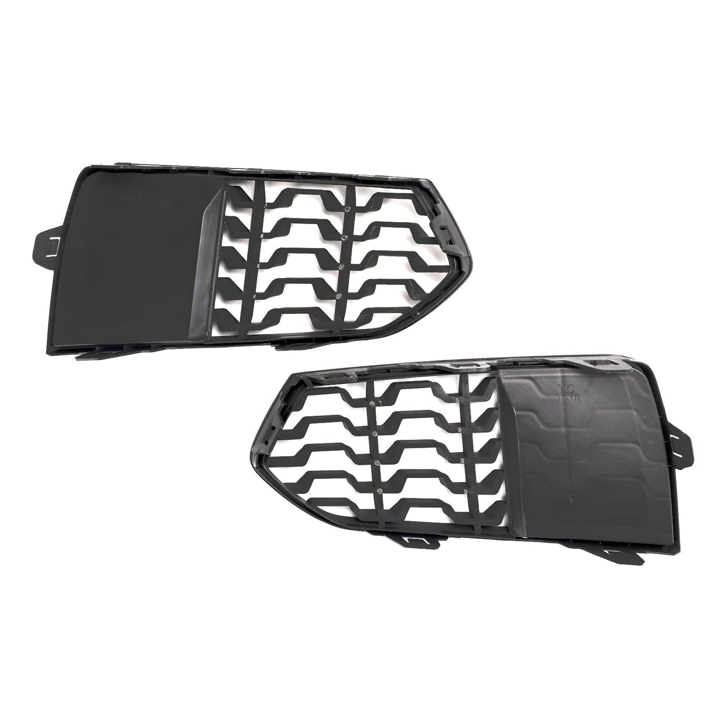 2012-2017 BMW 2 Series F23 M Sport Front Bumper Fog Light Grille — Pair (51118056797 / 51118056798)