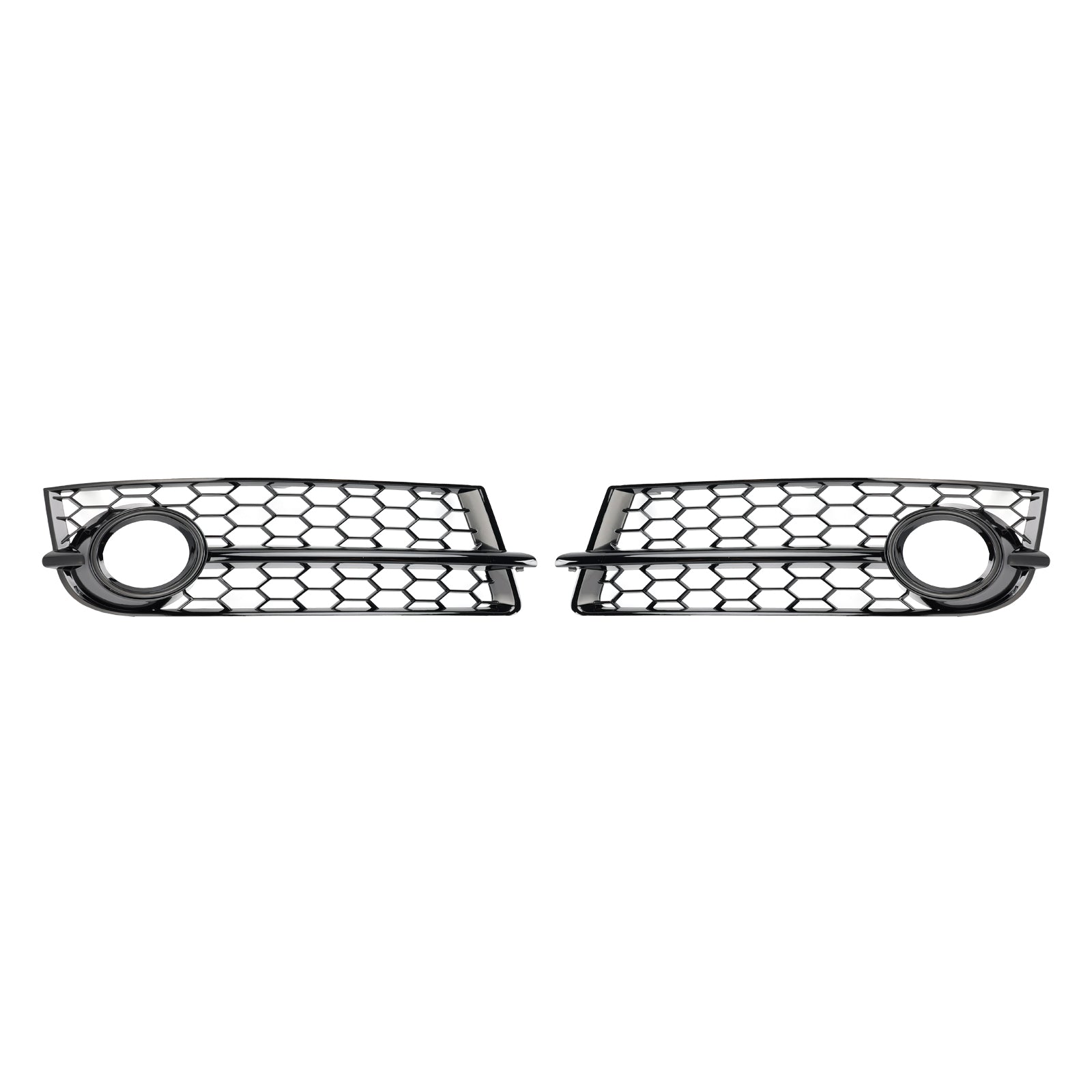 2007-2010 Audi TT MK2 Fog Light Cover Grille — Pair (8J0807681 / 8J0807682)