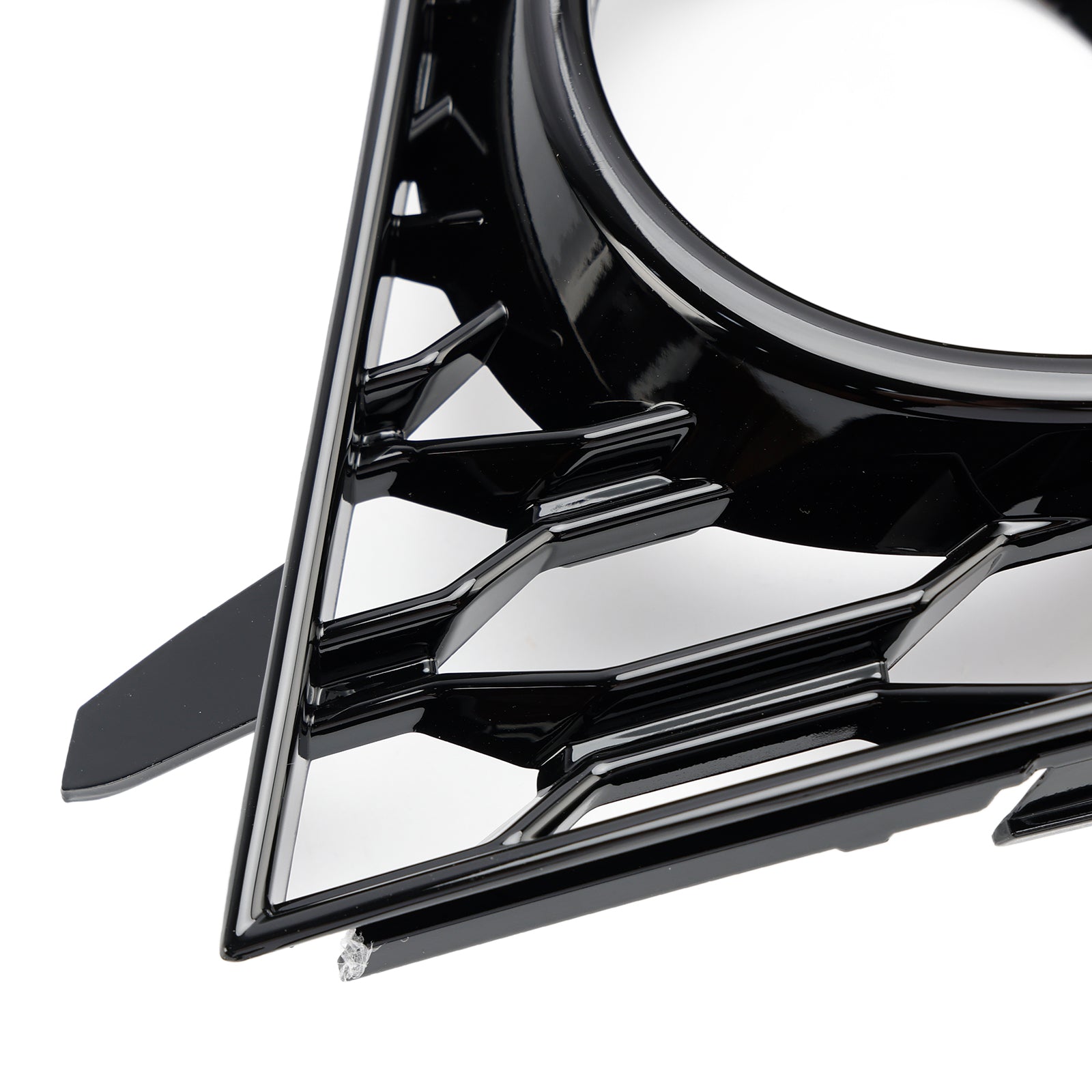 2014-2018 Audi RS7 Front Bumper Fog Light Lamp Frame Grille Cover — Pair