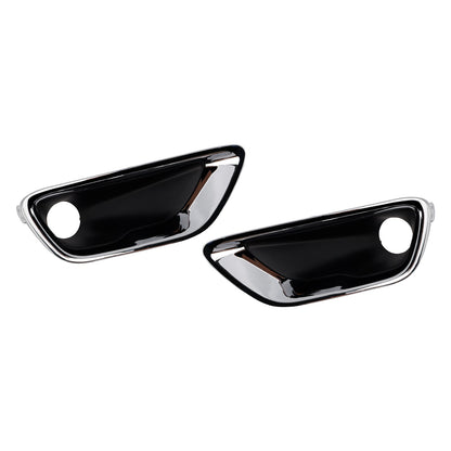 2016-2020 Jeep Grand Cherokee Front Fog Light Lamp Bezel — Pair (68261711AA)