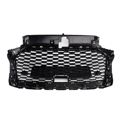 2017-2019 Audi A3 S3 RS3 Style Honeycomb Front Grille with ACC — Black