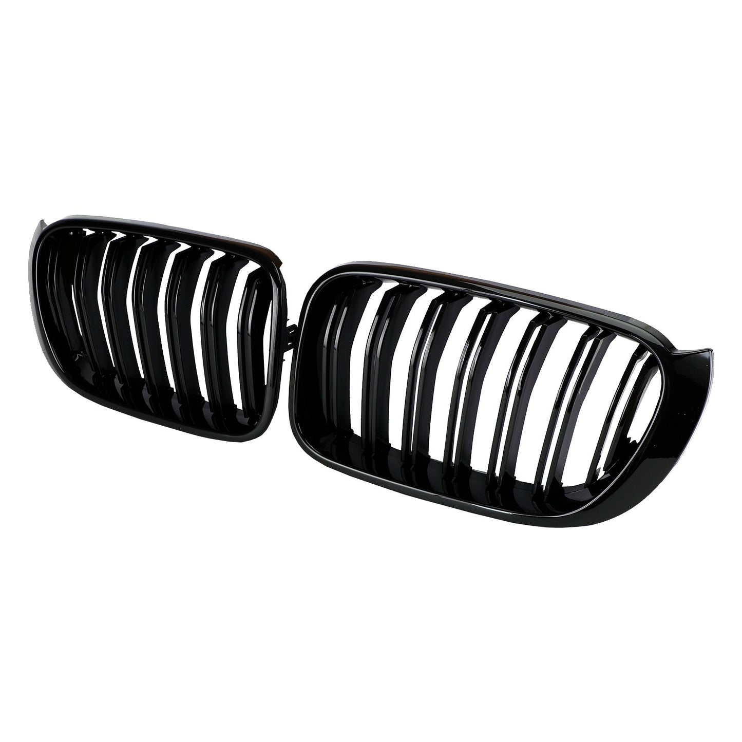 2014-2017 BMW X3 F25 / X4 F26 Gloss Black Front Bumper Kidney Grille