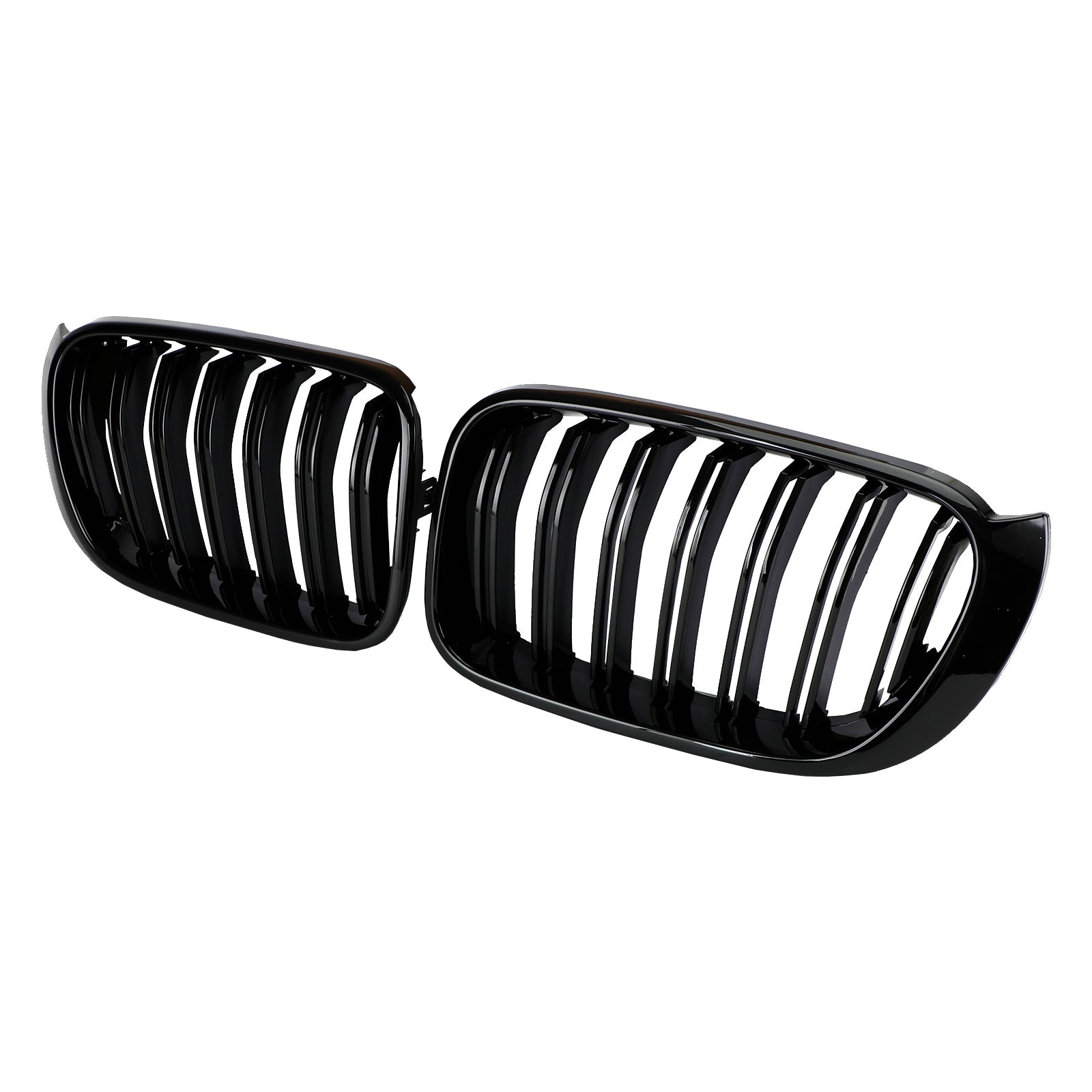 2014-2017 BMW X3 F25 / X4 F26 Gloss Black Front Bumper Kidney Grille