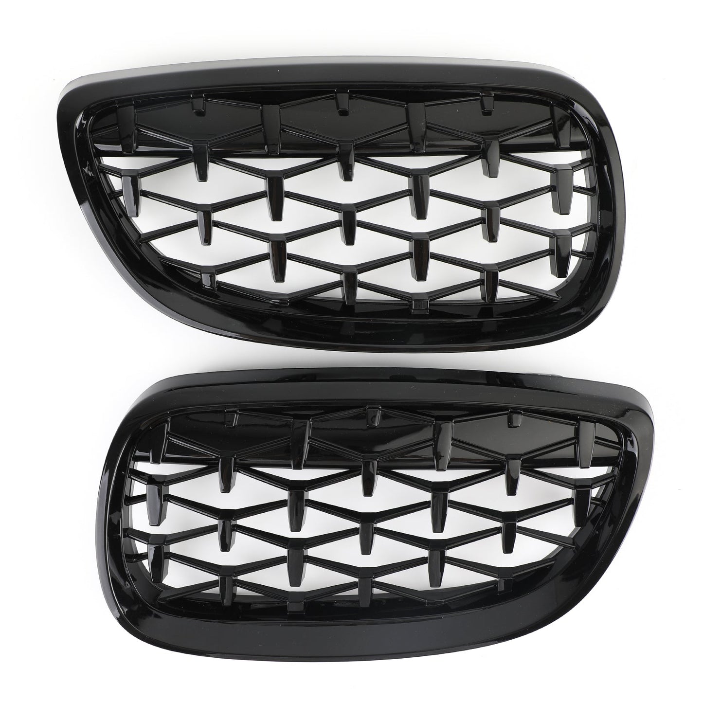 2008-2013 BMW M3 E92 E93 2-Door Meteor Black Front Kidney Grille (51137157277)
