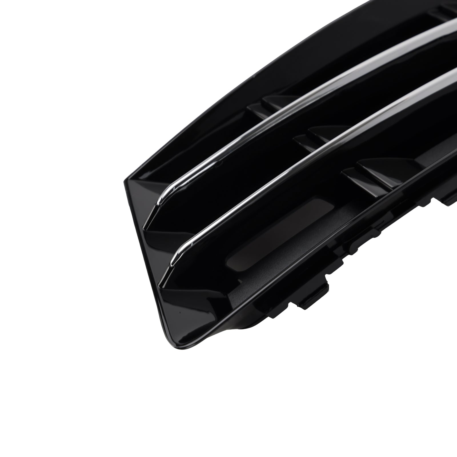 2016-2018 Audi A4 B9 RS4 Style Front Fog Light Grille Lower Bumper Grill — Pair (8W0807681R / 8W0807682R)