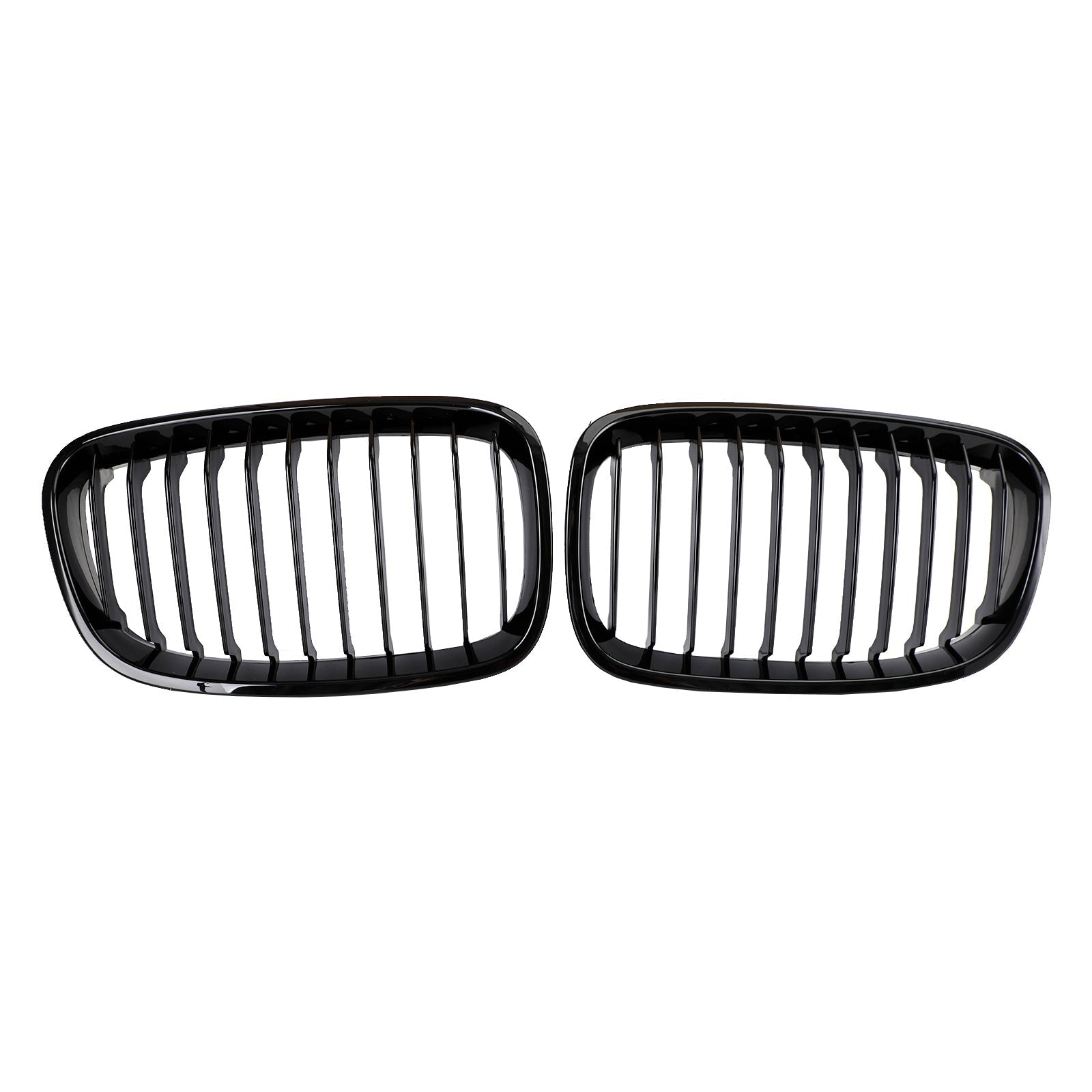 2012-2014 BMW 1 Series F20 F21 3-Door Pre-Facelift Front Bumper Kidney Grille — Pair (51137239021 / 51137262119)