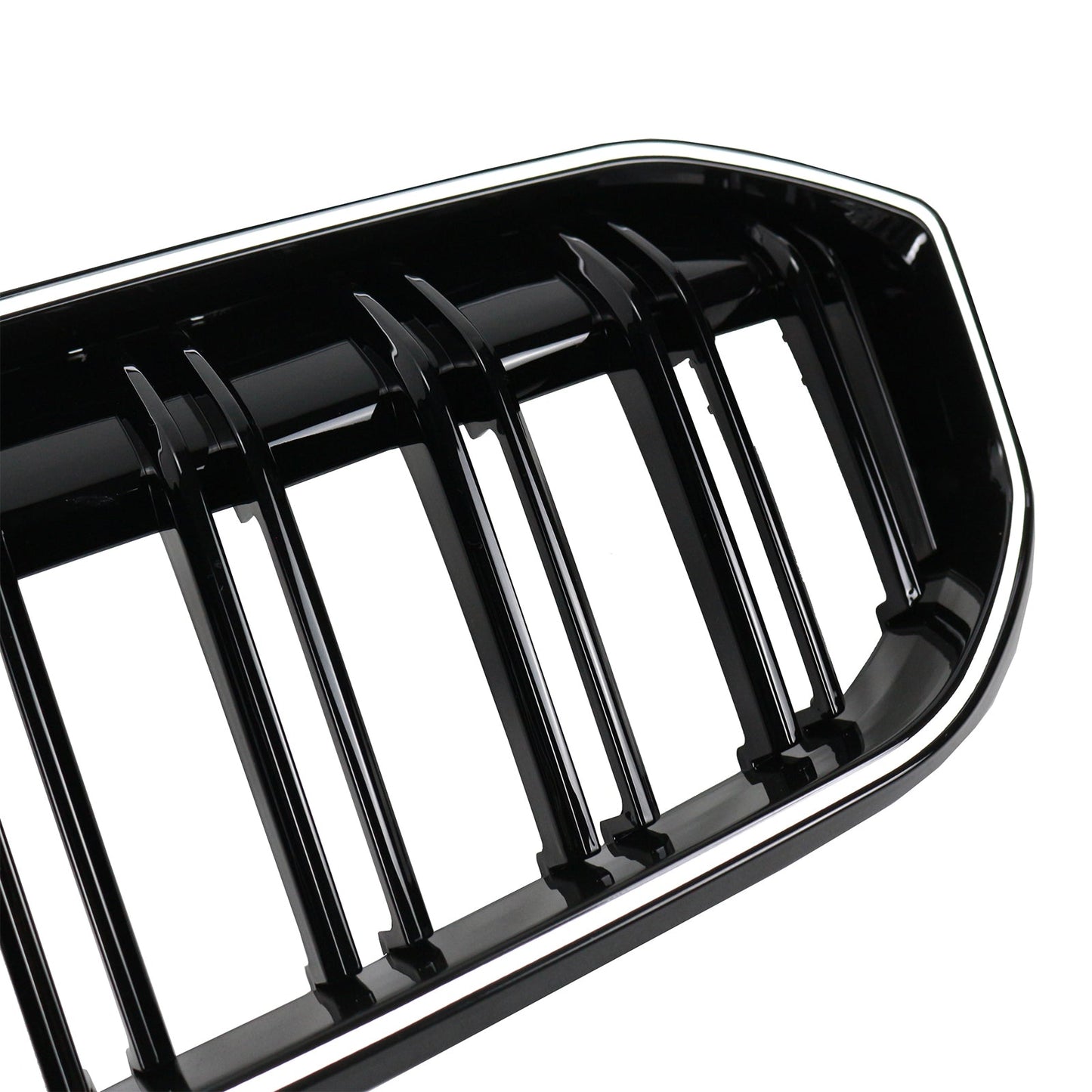 2023-2024 BMW 3 Series G20 G21 G28 Double Line Black Front Kidney Grille Mesh