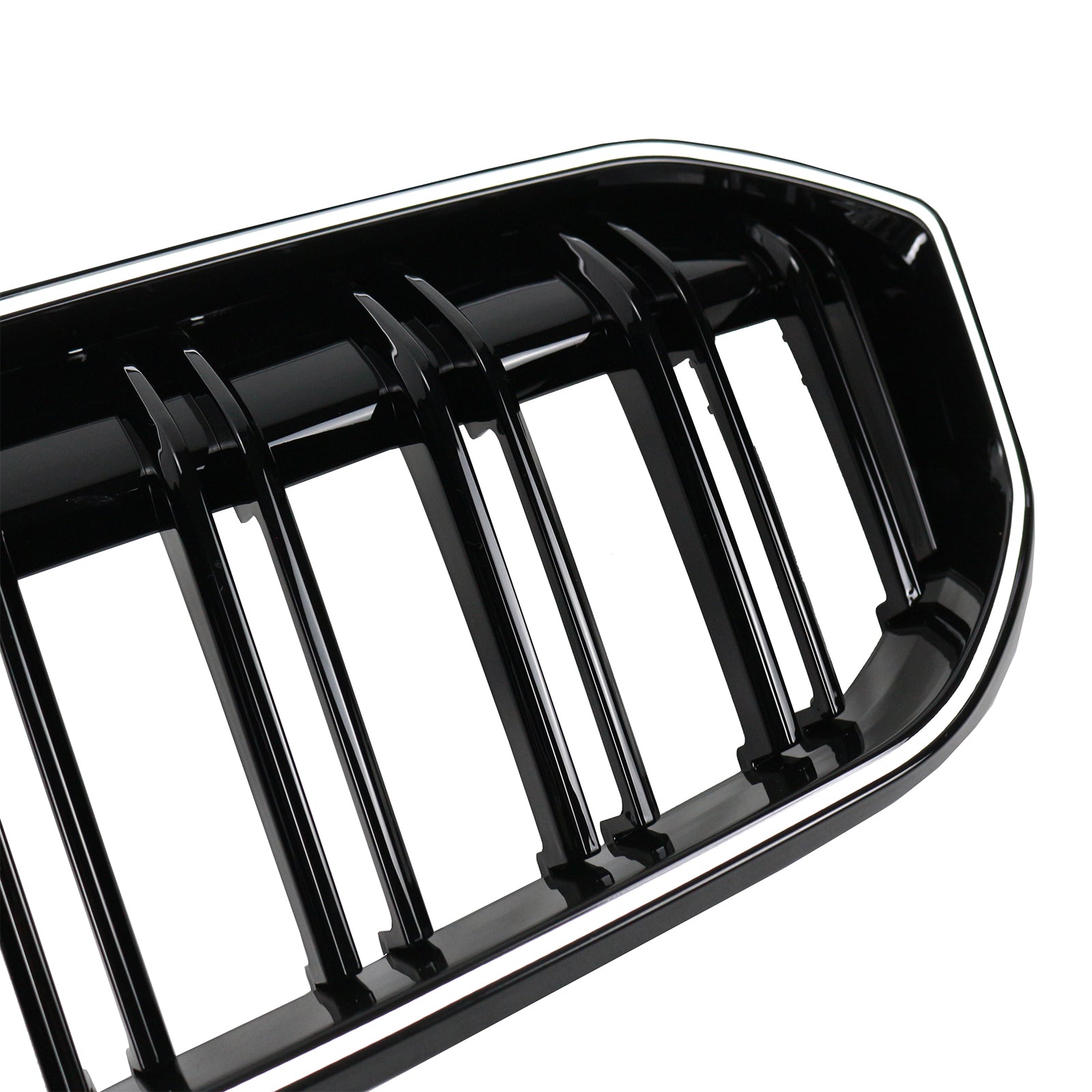 2023-2024 BMW 3 Series G20 G21 G28 Double Line Black Front Kidney Grille Mesh