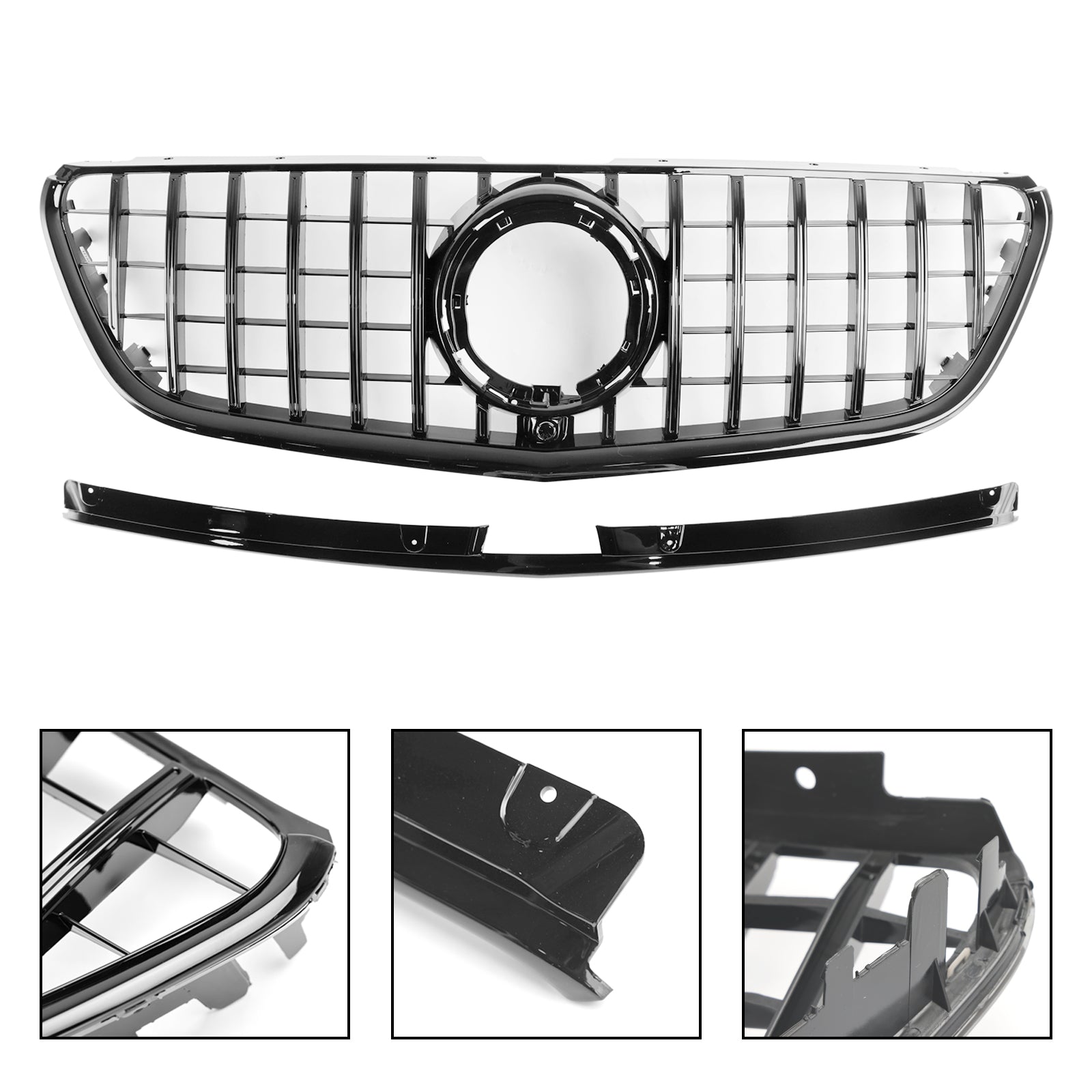 2020-2023 Mercedes-Benz Vito W447 Facelift Black Front Grille