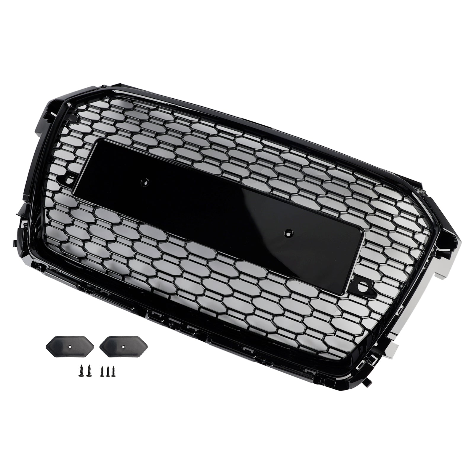 2016-2019 Audi A1 S1 8X Facelift RS Style Black Honeycomb Front Bumper Grille