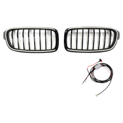 2012-2019 BMW 3 Series F30 F31 F35 Gloss Black Front Kidney Grille (51137263481)