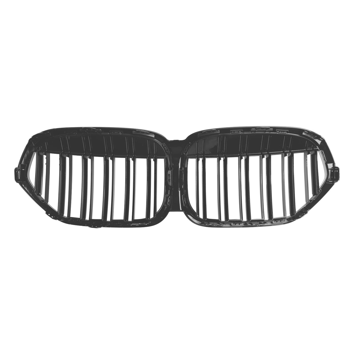 2019-2021 BMW X1 F48 F49 Dual Slat Gloss Black Front Kidney Grille