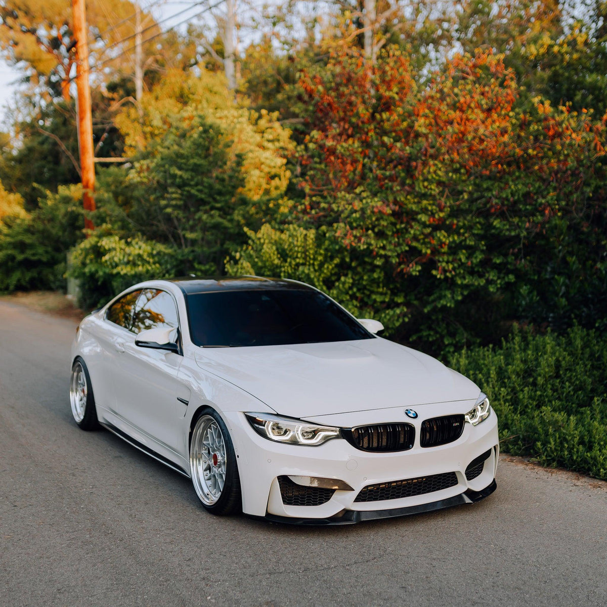 CS Style Carbon Fiber Front Lip for BMW F80 M3 & F82/F83 M4