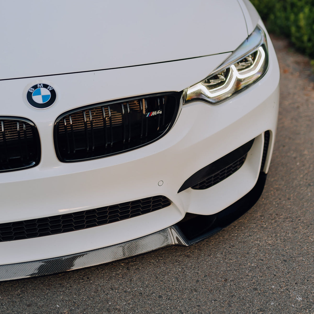 CS Style Carbon Fiber Front Lip for BMW F80 M3 & F82/F83 M4