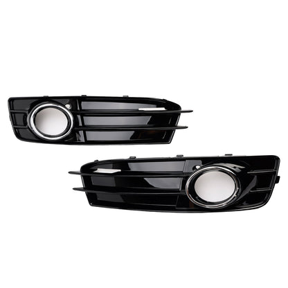 2009-2012 Audi A3 8P S-Line Front Lower Bumper Fog Light Cover Grille