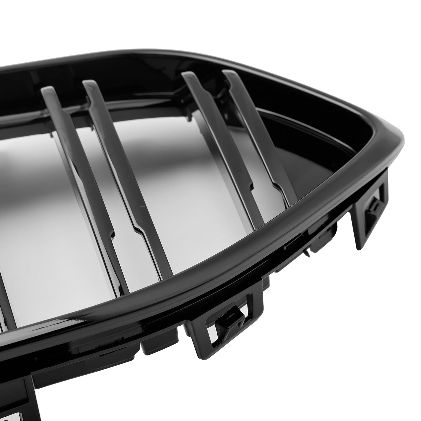 2020-2023 BMW 2 Series F44 Coupe M Gloss Black Front Bumper Kidney Grille (51135A39378)
