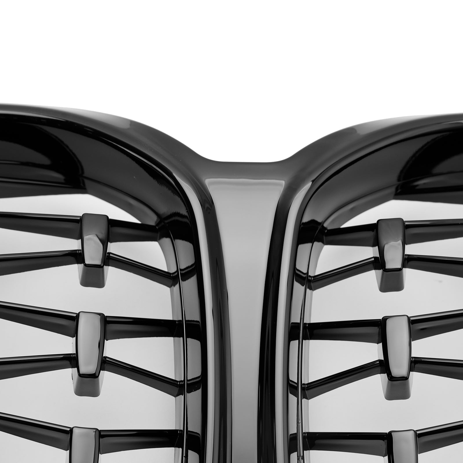 2020-2023 BMW 2 Series F44 Coupe M Diamond Gloss Black Front Kidney Grille (51135A39378)