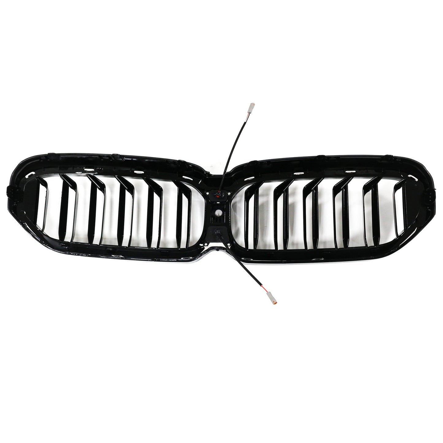 2021-2024 BMW 5 Series G30 G31 G38 Double Slat Gloss Black Front Kidney Grille